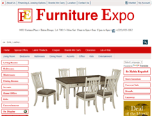 Tablet Screenshot of furnitureexpobr.com